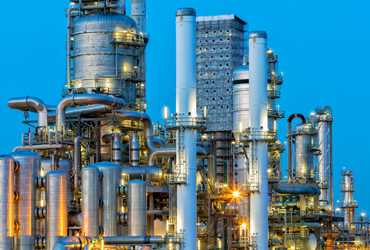 Corrosion-resistant steel for chemical processing plants
